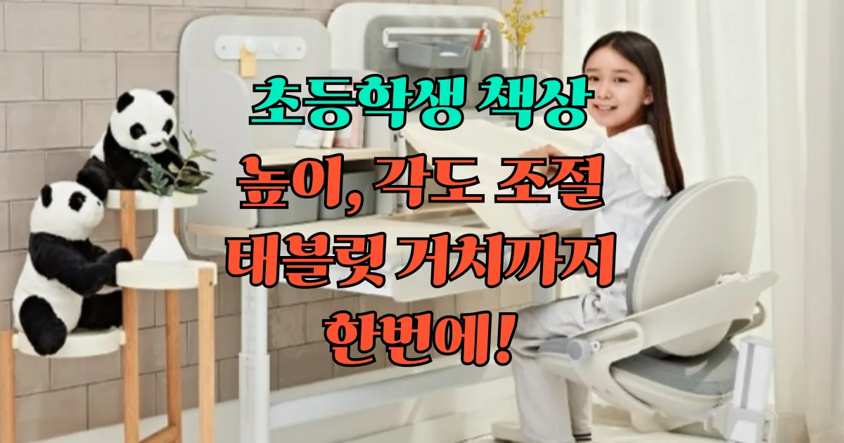 아이방 초등학생 책상 추천 루나랩 키즈