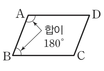 평행사변형의 성질4 증명