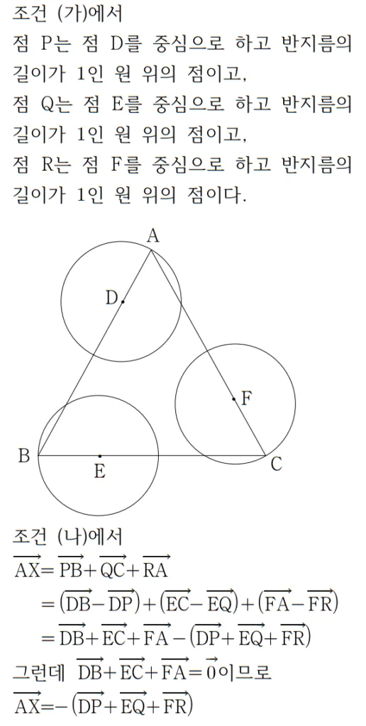 2024 수능 기하 30번 홀수형 풀이1