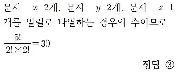 2024 수능 확률과 통계 홀수형 23번 풀이