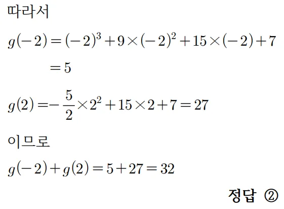 2025 홀수형 15번 문제 풀이7