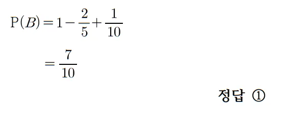 2026 수능 수학 기출문제 확률과 통계 홀수형 해설 24 2 2026 수능 수학 기출문제 확률과 통계 홀수형 해설 24 2